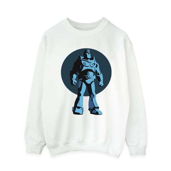 Disney Womens/Ladies Lightyear Buzz Standing Circle Sweatshirt