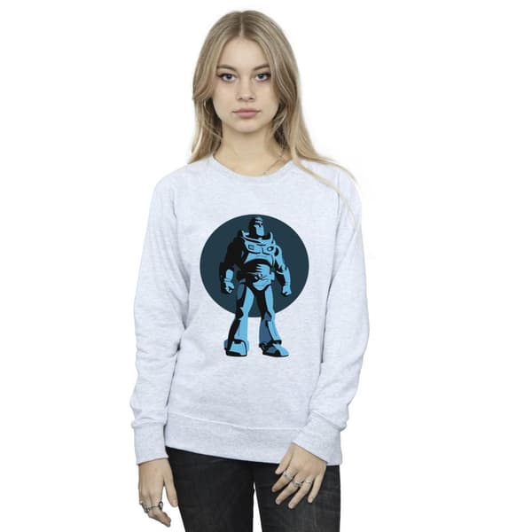 Disney Dam/Tjej Lightyear Buzz Standing Circle Sweatshirt