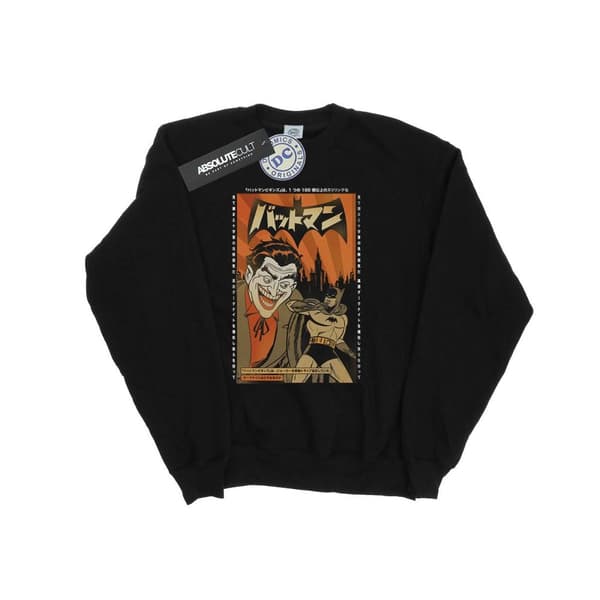DC Comics Mens The Joker Cover Sweatshirt