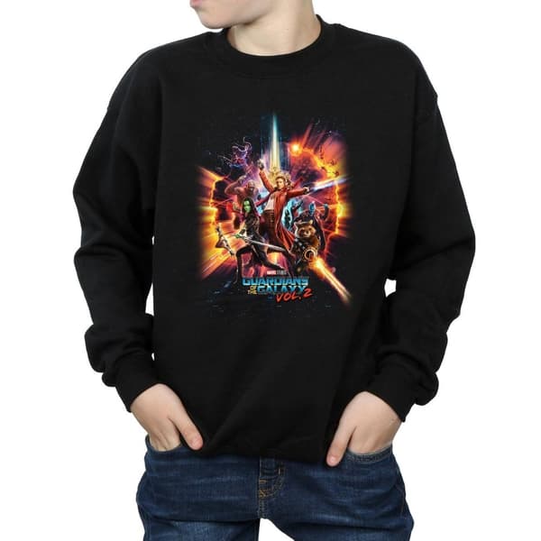 Marvel Boys Guardians Of The Galaxy Vol. 2 Team Poster Sweatshirt