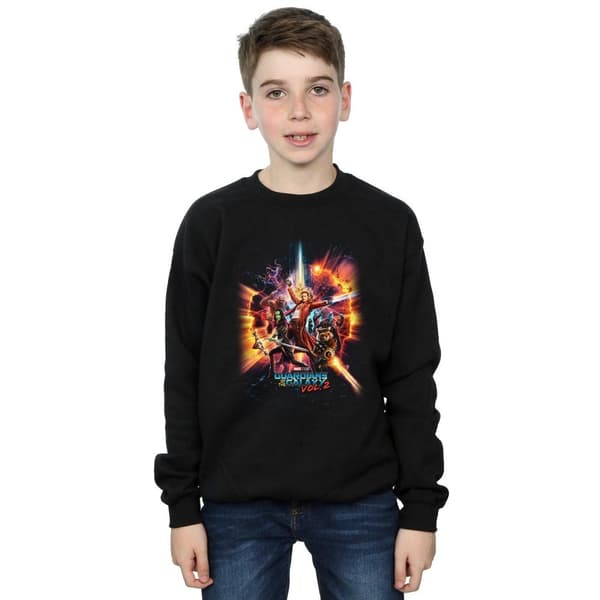 Marvel Boys Guardians Of The Galaxy Vol. 2 Team Poster Sweatshirt