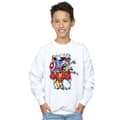 Miniatyrbild 2 av 3: Marvel Sweatshirt med seriefigurer för pojkar