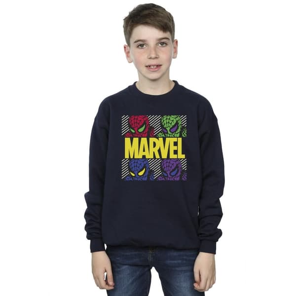 Marvel Boys Spider-Man Pop Art Sweatshirt