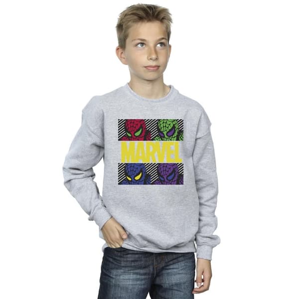 Marvel Boys Spider-Man Pop Art Sweatshirt