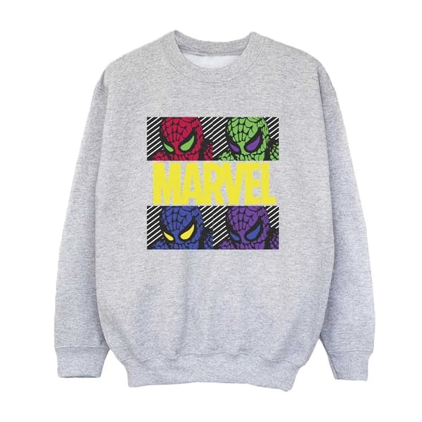 Marvel Boys Spider-Man Pop Art Sweatshirt