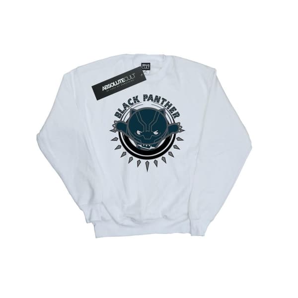 Marvel Womens/Ladies Kawaii Black Panther Pounce Sweatshirt