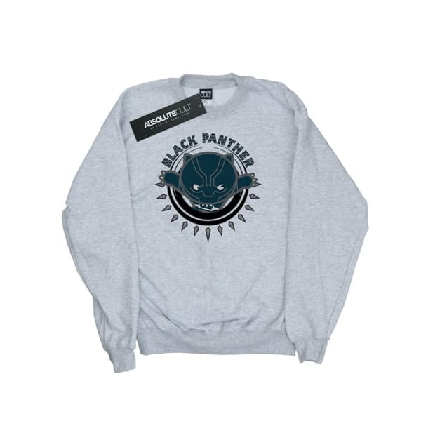 Marvel Womens/Ladies Kawaii Black Panther Pounce Sweatshirt