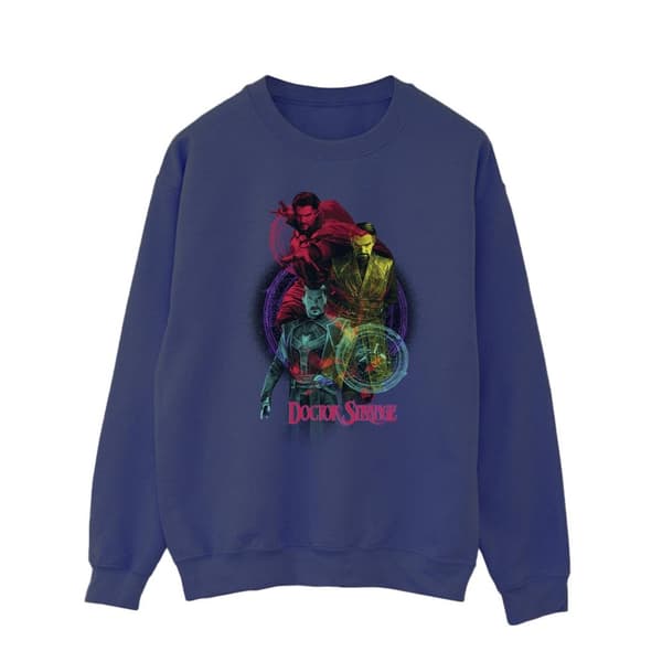 Marvel Mens Doctor Strange Rainbow Sweatshirt
