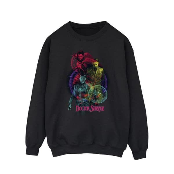 Marvel Mens Doctor Strange Rainbow Sweatshirt