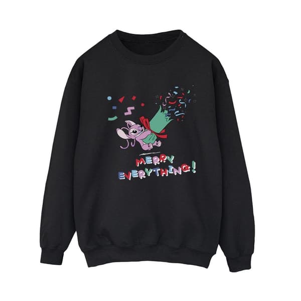 Disney Lilo And Stitch Angel Merry Everything - Sweatshirt - Kvinnor/Damer