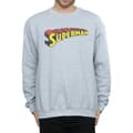Miniatyrbild 3 av 5: DC Comics Superman Telescopic Crackle Logo Sweatshirt för herrar