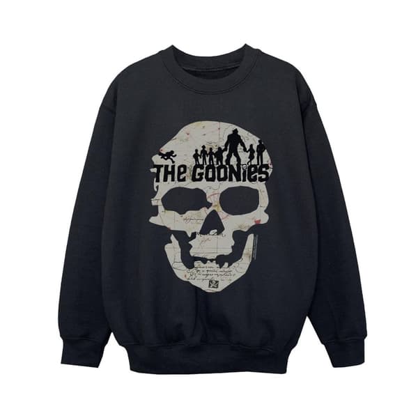 The Goonies Boys Map Skull Sweatshirt