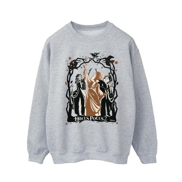 Disney Mens Hocus Pocus Birds Sweatshirt