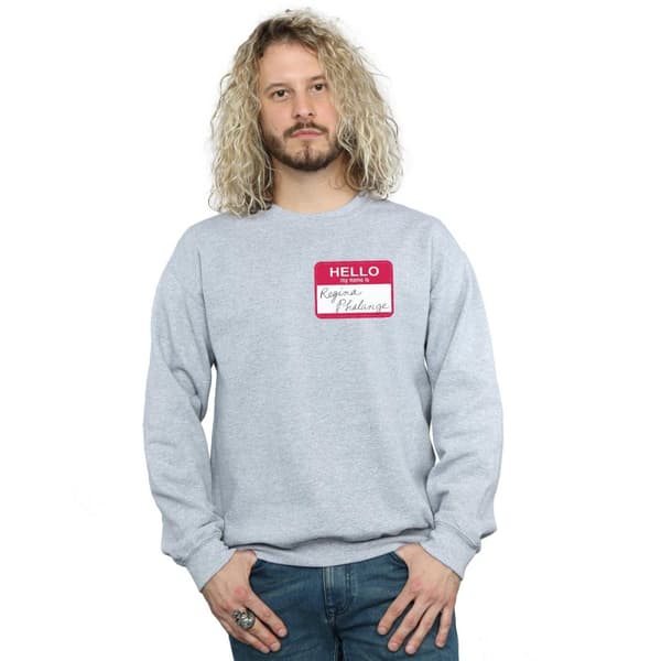 Friends Mens Regina Phalange Name Tag Sweatshirt
