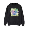 Miniatyrbillede 1 af 3: Disney Womens/Ladies Lilo And Stitch St Patrick´s Day Clover Sweatshirt