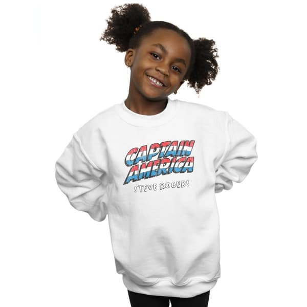 Marvel Girls Captain America AKA Steve Rogers Sweatshirt