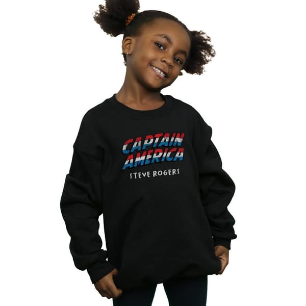 Marvel Girls Captain America AKA Steve Rogers Sweatshirt