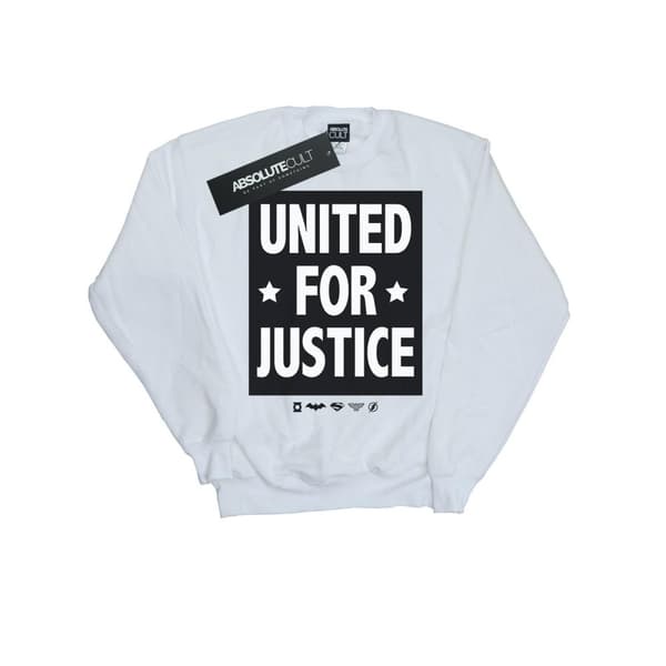 DC Comics Boys Justice League United For Justice Sweatshirt
