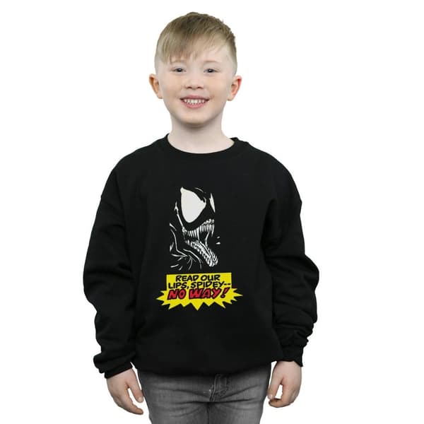 Marvel Pojkar Venom No Way Sweatshirt