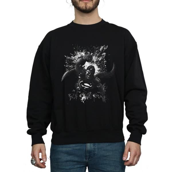 DC Comics Mens Superman Spot Sweatshirt