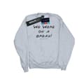 Miniatyrbillede 1 af 3: Friends Mens We Were On A Break Text Sweatshirt