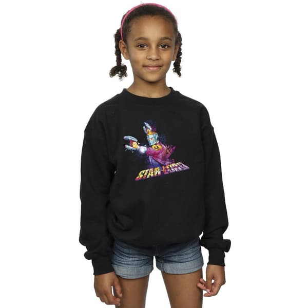 Marvel Girls Guardians Of The Galaxy Abstract Star Lord Sweatshirt
