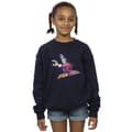 Miniatyrbillede 3 af 4: Marvel Girls Guardians Of The Galaxy Abstract Star Lord Sweatshirt