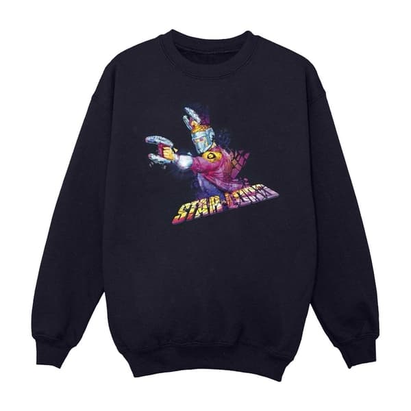 Marvel Girls Guardians Of The Galaxy Abstract Star Lord Sweatshirt