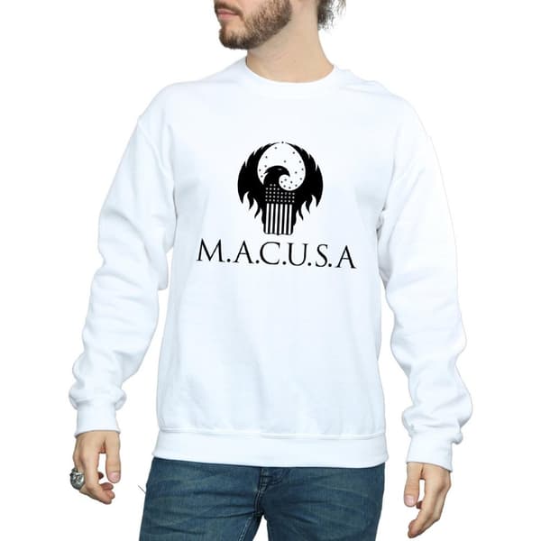 Fantastic Beasts Mens MACUSA Logo Sweatshirt