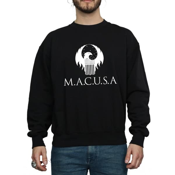 Fantastic Beasts Mens MACUSA Logo Sweatshirt