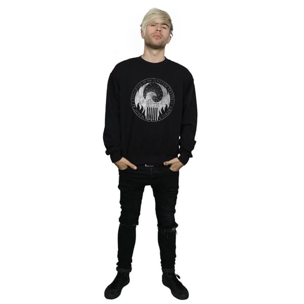 Fantastic Beasts Mens Distressed Magical Congress Sweatshirt