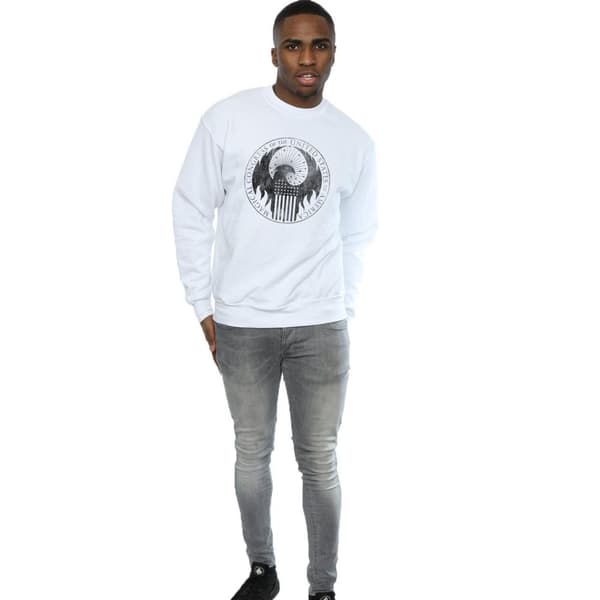 Fantastic Beasts Mens Distressed Magical Congress Sweatshirt