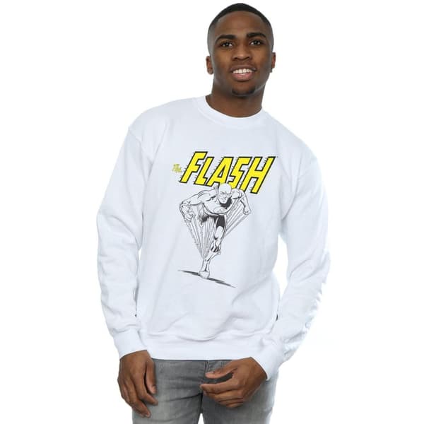 DC Comics The Flash Mono Action Pose-tröja för herrar