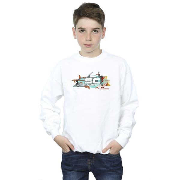 Disney Boys Lightyear Star Command Graphic Title Sweatshirt