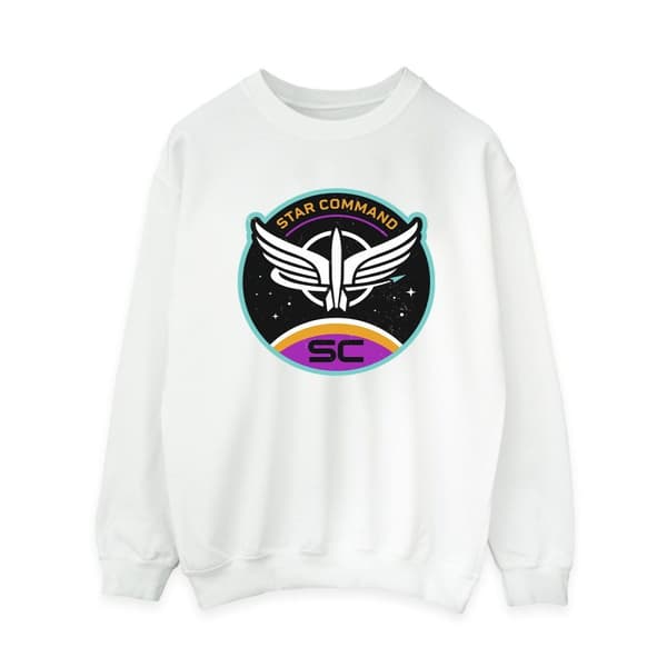 Disney Dam/Tjej Lightyear Star Command Circle Sweatshirt