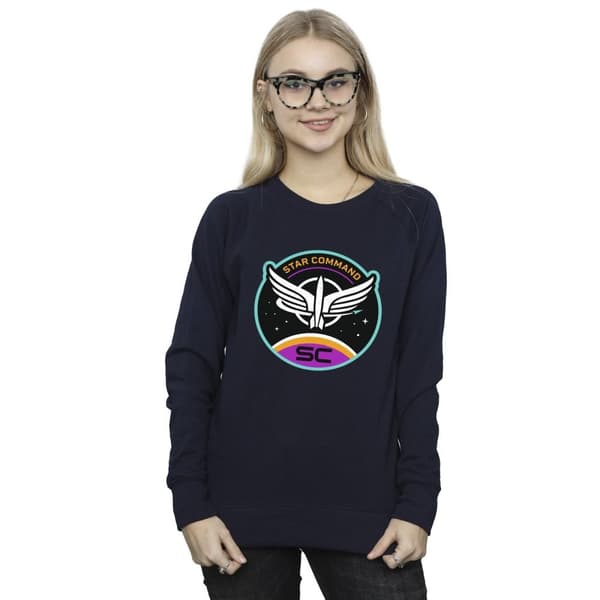 Disney Dam/Tjej Lightyear Star Command Circle Sweatshirt