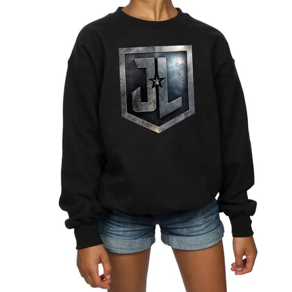 DC Comics Justice League Movie Shield-tröja för tjejer