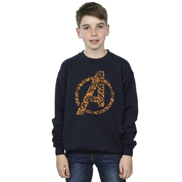 Marvel Pojkar Avengers Halloween Logo Sweatshirt
