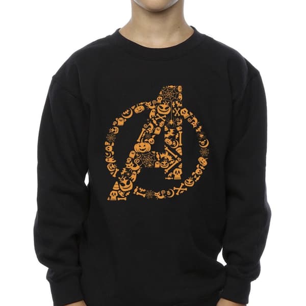Marvel Pojkar Avengers Halloween Logo Sweatshirt