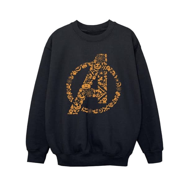 Marvel Pojkar Avengers Halloween Logo Sweatshirt