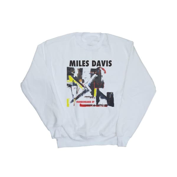 Miles Davis Boys Rubberband EP Sweatshirt White 12-13 Years