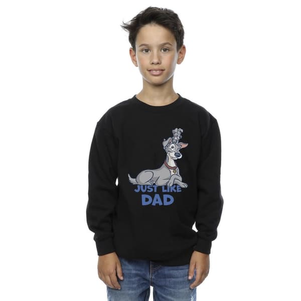 Disney Boys Lady And The Tramp Just Like Dad Sweatshirt