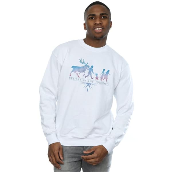 Disney Frozen 2 Believe In The Journey Silhouette Sweatshirt för herrar