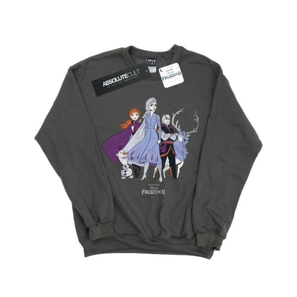 Disney Frozen 2 Distressed Group Sweatshirt för herrar