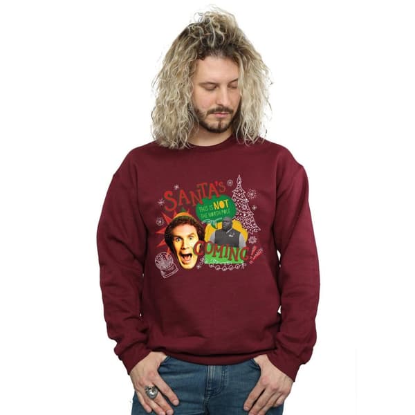 Elf Mens North Pole Sweatshirt