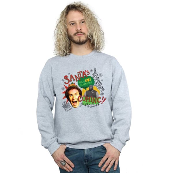 Elf Mens North Pole Sweatshirt