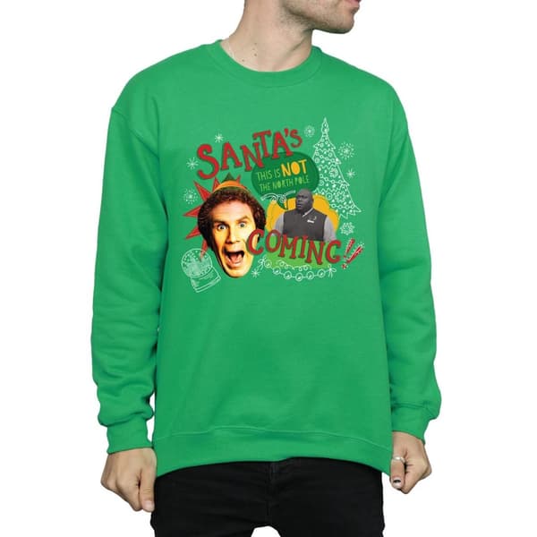 Elf Mens North Pole Sweatshirt