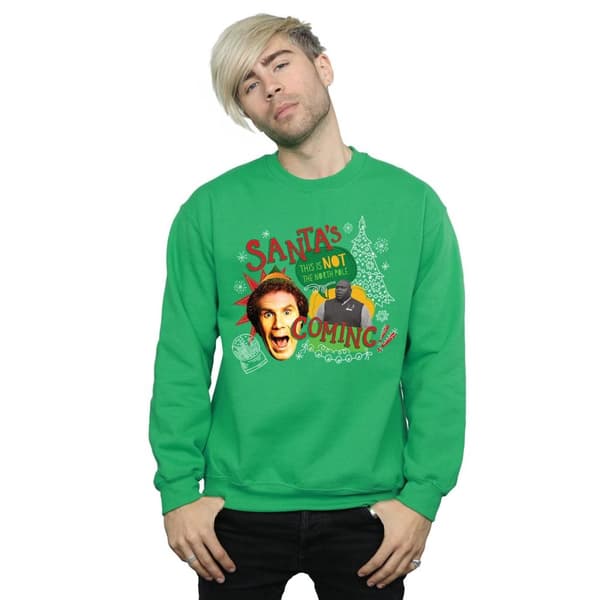 Elf Mens North Pole Sweatshirt