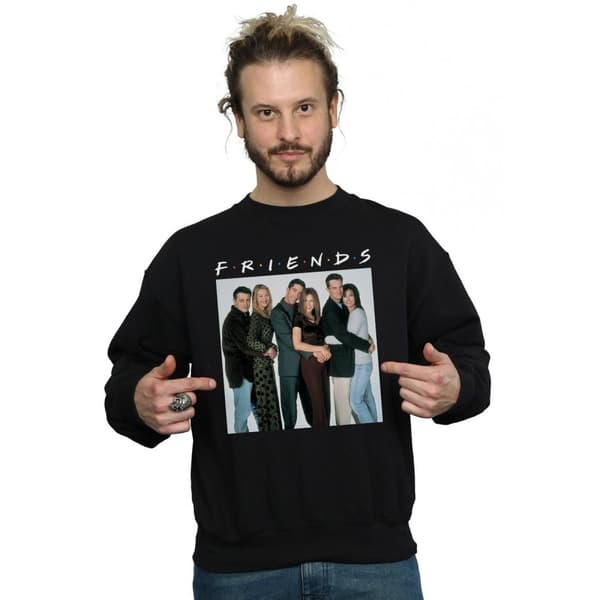 Friends Mens Group Photo Hugs Sweatshirt