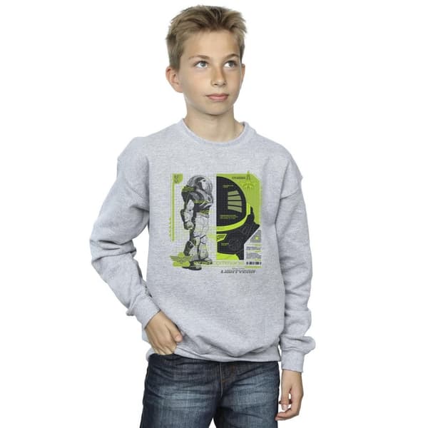 Disney Boys Lightyear Buzz Tech Panel Sweatshirt